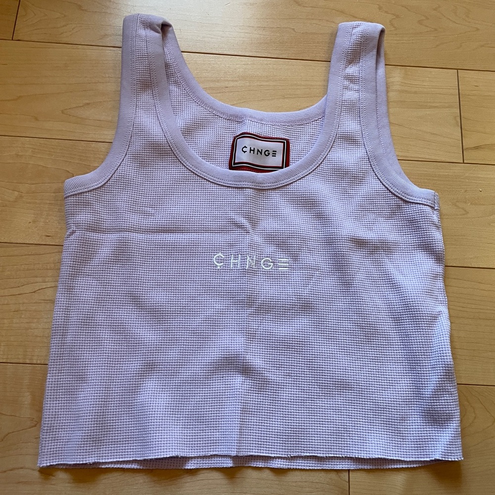 CHNGE lavender tank top